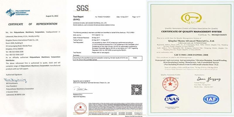 polyuurea spray machine PMC