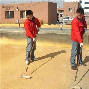 Revêtement de polyurée appliqué à la main pour l’imperméabilisation